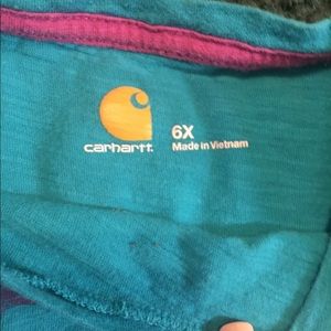 Girls 6 Carhartt shirt